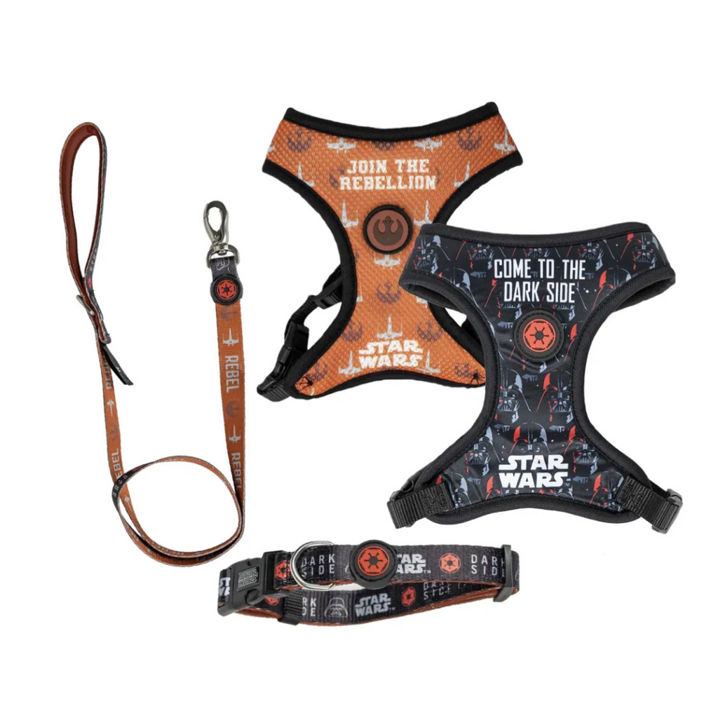 Pack Arnés Reversible, Collar y Correa - Star Wars